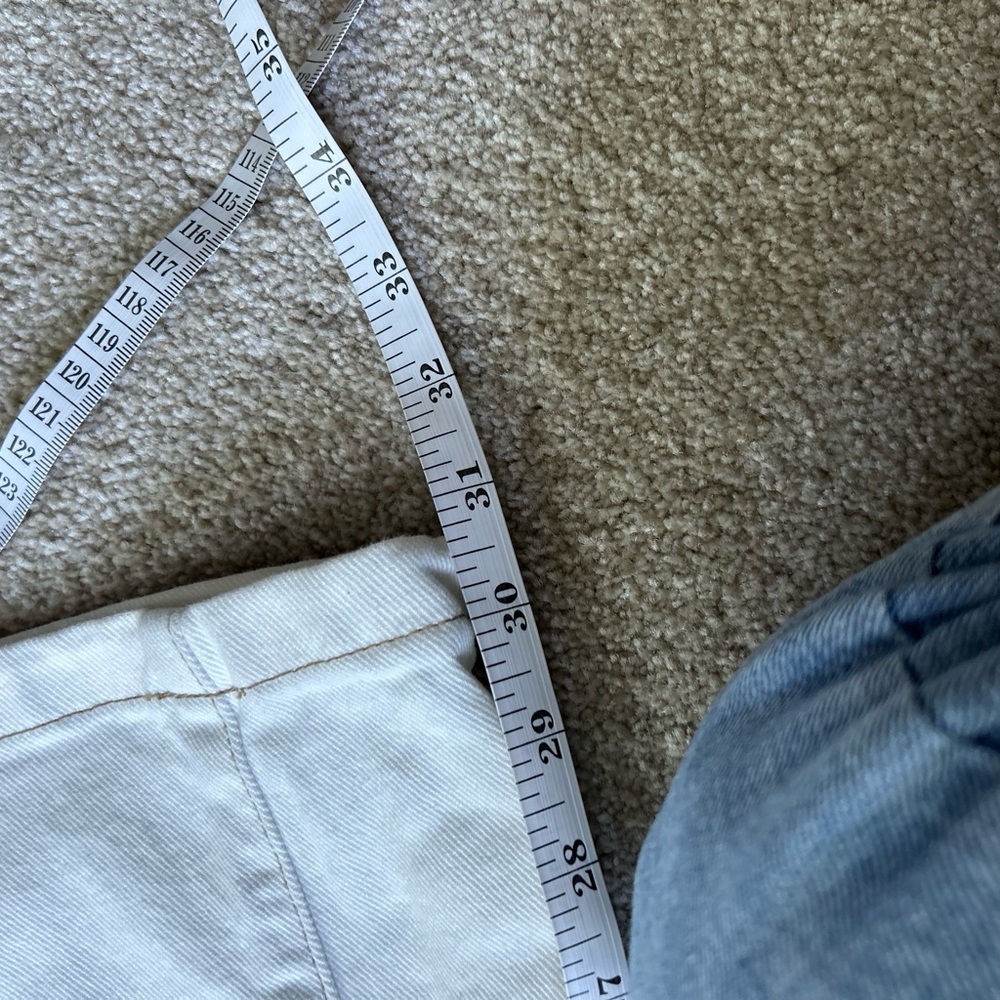 PAC Sun White Denim Strapless Jumpsuit - Picture 10 of 11